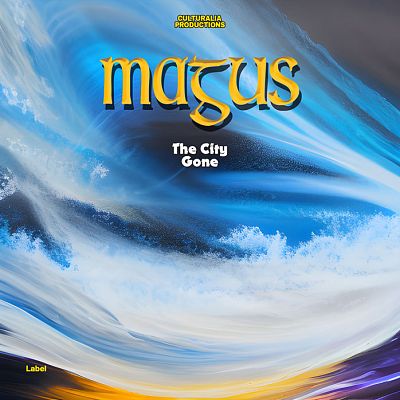 Pre Made Album Cover Steel Blue