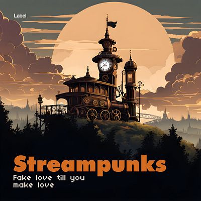 Pre Made Album Cover Harvest Gold