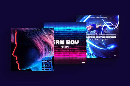 Album Cover Art edm, techno and house Category