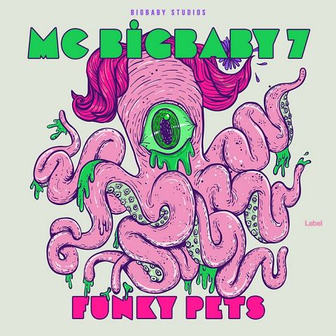 Pre Made Album Cover Pink Flare
