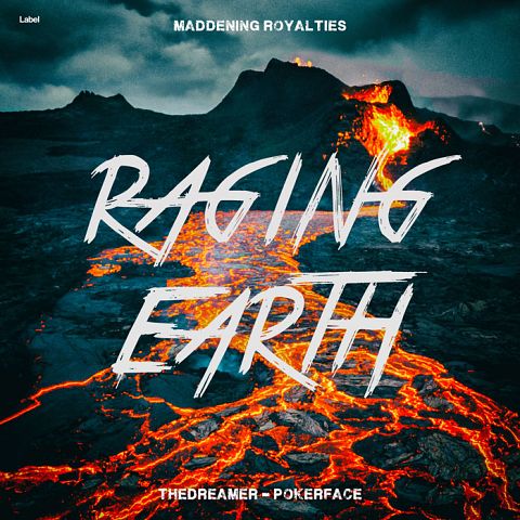 Pre Made Album Cover Burning Sand