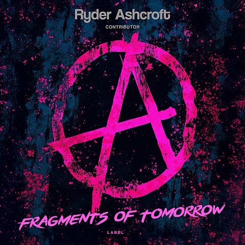 Pre Made Album Cover Red Violet