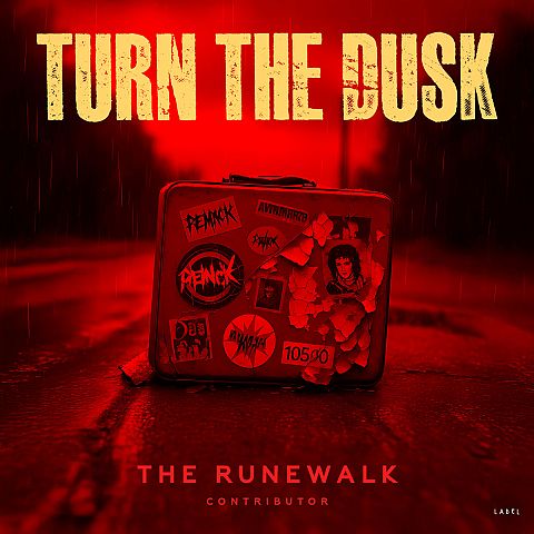 Pre Made Album Cover Rustic Red