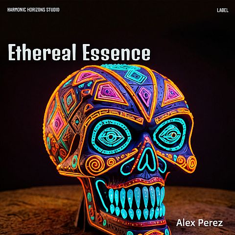 Pre Made Album Cover Raw Sienna