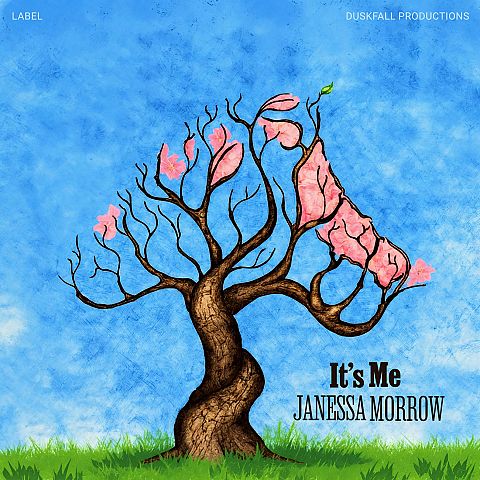 Pre Made Album Cover Cornflower Blue